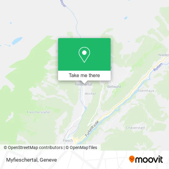 Myfieschertal map