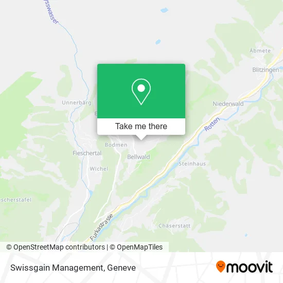Swissgain Management map