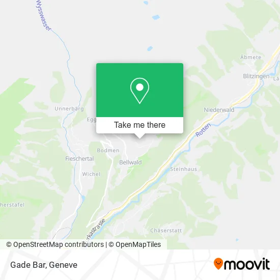 Gade Bar map