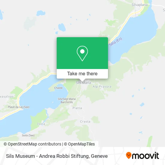 Sils Museum - Andrea Robbi Stiftung map