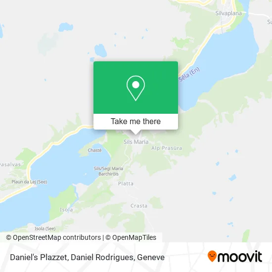 Daniel's Plazzet, Daniel Rodrigues map