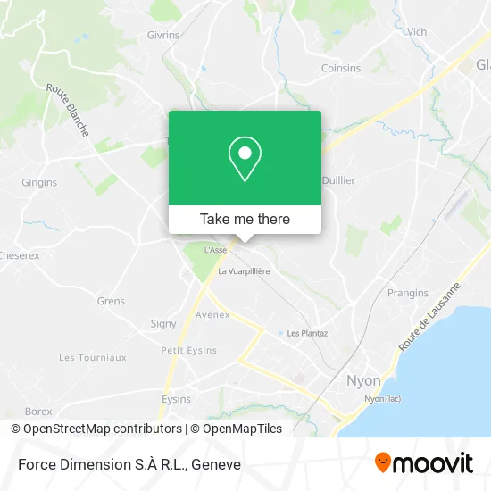 Force Dimension S.À R.L. map