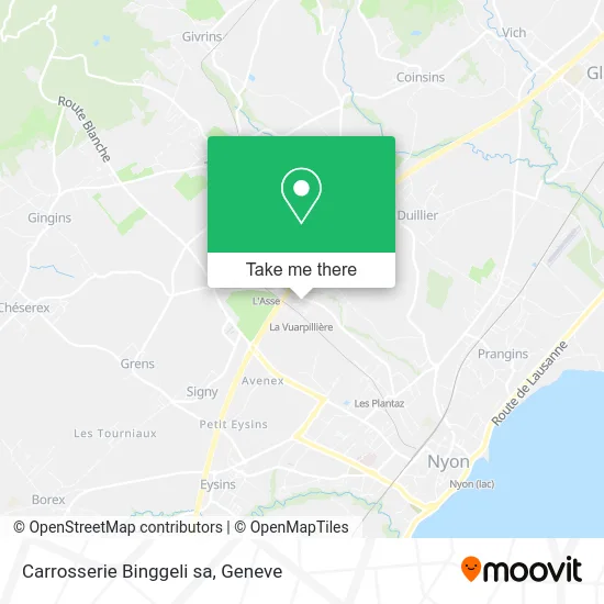 Carrosserie Binggeli sa map