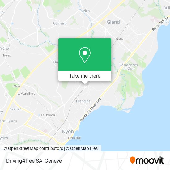 Driving4free SA map