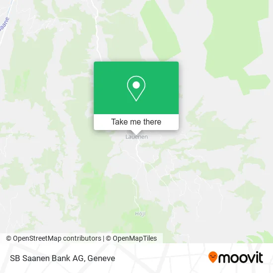 SB Saanen Bank AG map