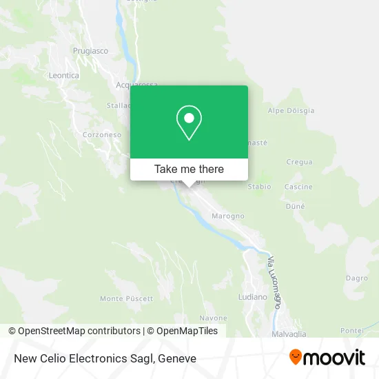 New Celio Electronics Sagl map