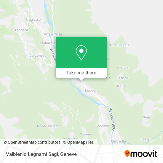 Valblenio Legnami Sagl map