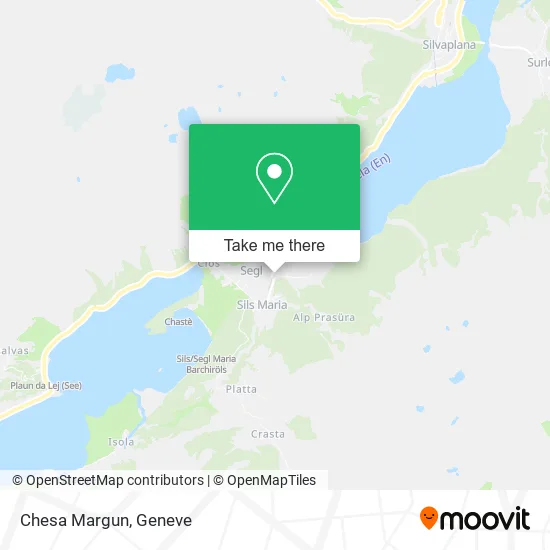 Chesa Margun map