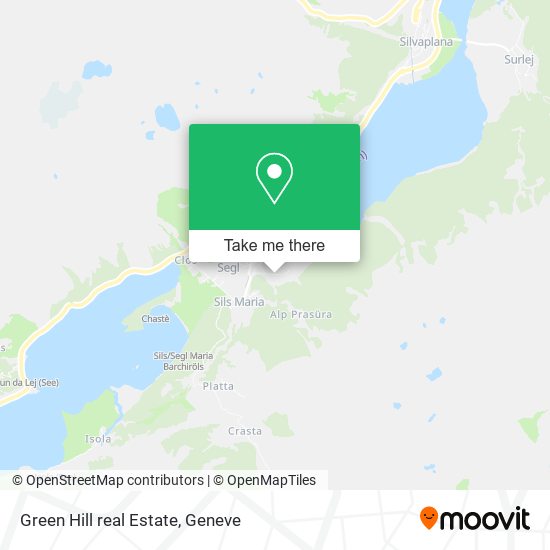 Green Hill real Estate map