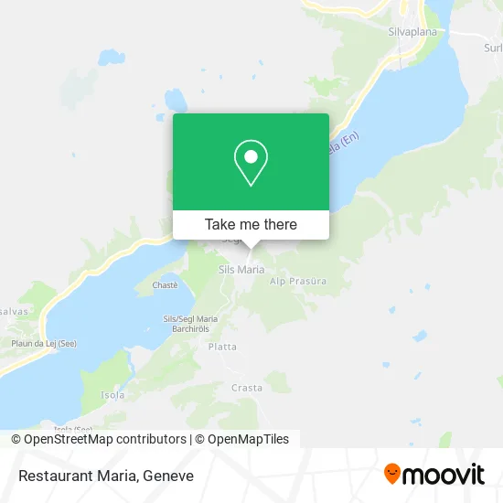 Restaurant Maria map