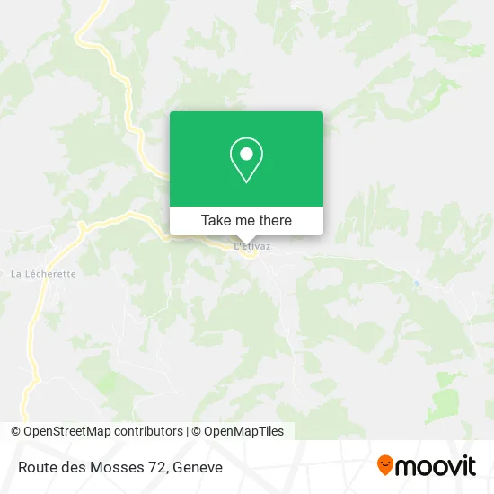 Route des Mosses 72 map