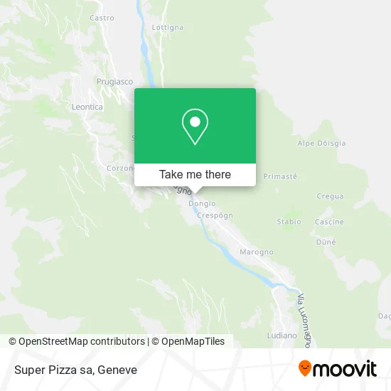 Super Pizza sa map
