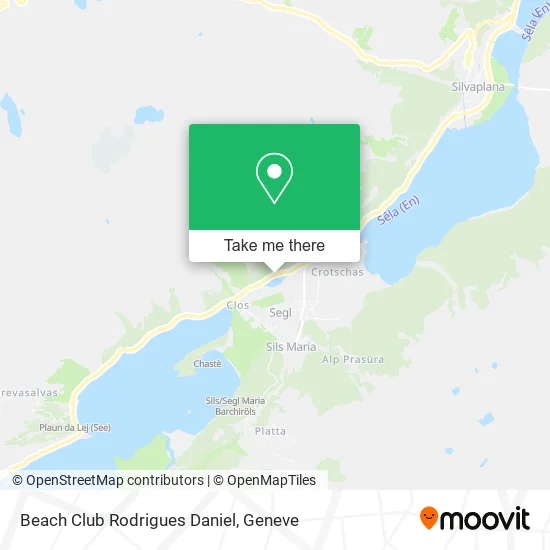 Beach Club Rodrigues Daniel map