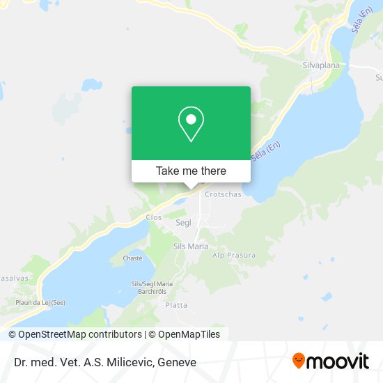 Dr. med. Vet. A.S. Milicevic map