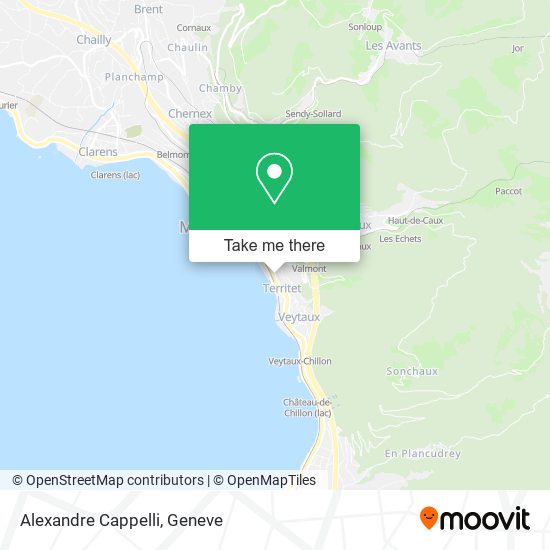 Alexandre Cappelli map