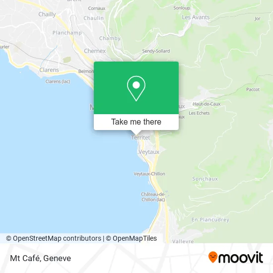 Mt Café map