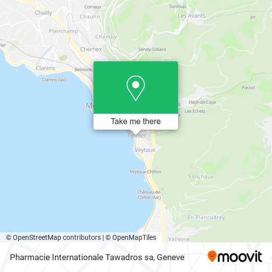 Pharmacie Internationale Tawadros sa map
