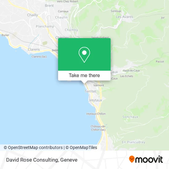 David Rose Consulting map
