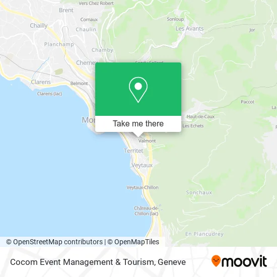 Cocom Event Management & Tourism map