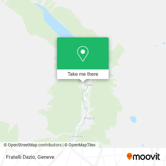 Fratelli Dazio map