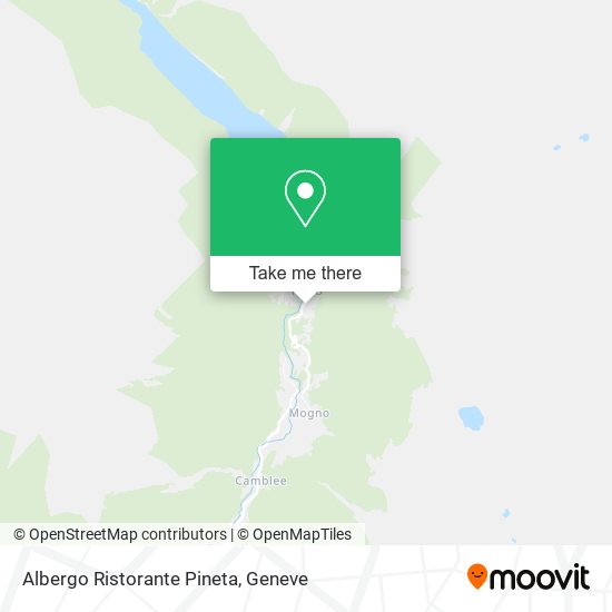 Albergo Ristorante Pineta map