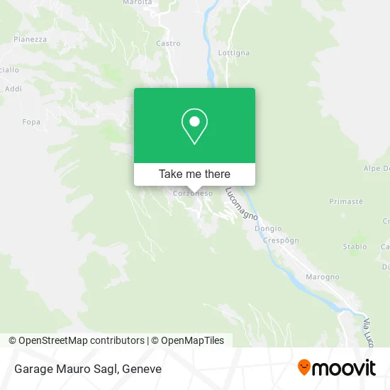 Garage Mauro Sagl map