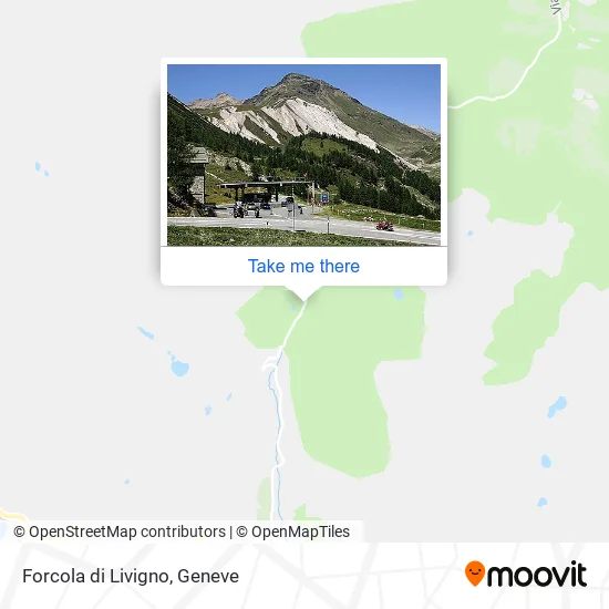Forcola di Livigno map