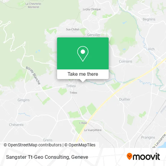 Sangster Tt-Geo Consulting map