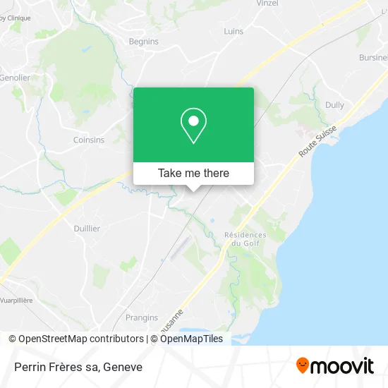 Perrin Frères sa map