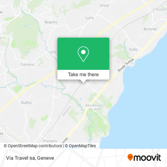 Via Travel sa map