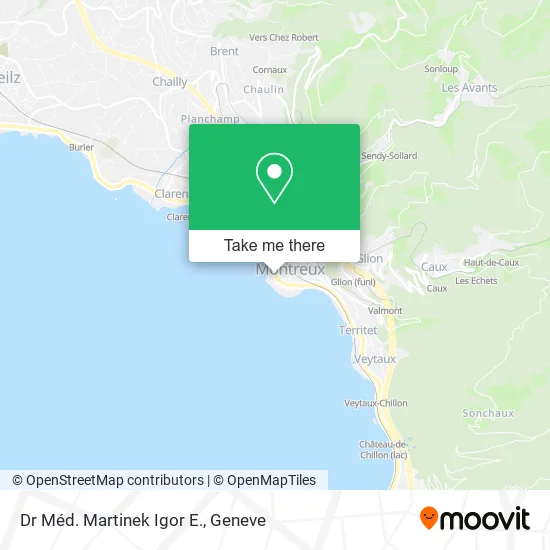 Dr Méd. Martinek Igor E. map