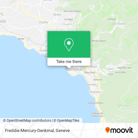 Freddie-Mercury-Denkmal map
