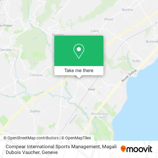 Compear International Sports Management, Magali Dubois Vaucher map