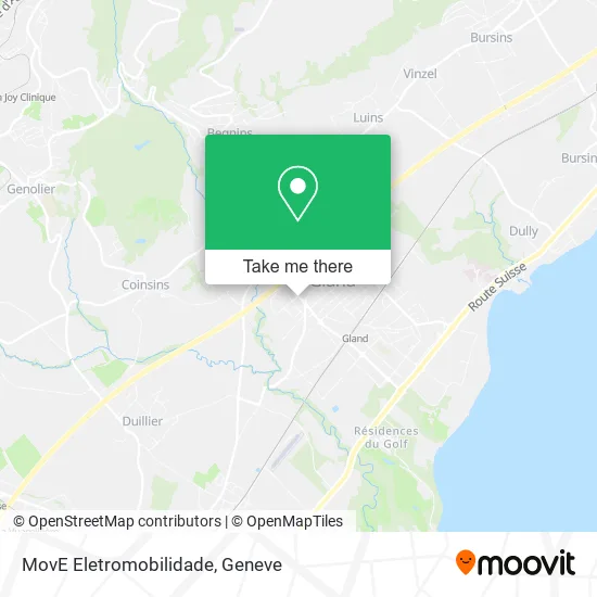MovE Eletromobilidade map