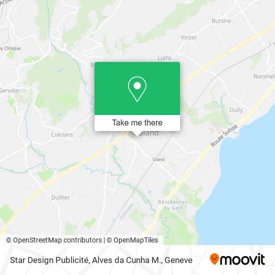 Star Design Publicité, Alves da Cunha M. map