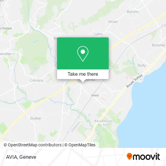AVIA map