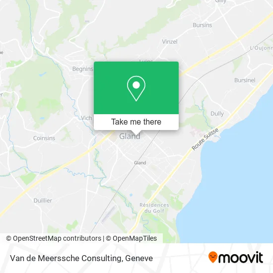 Van de Meerssche Consulting map