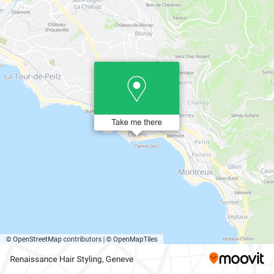 Renaissance Hair Styling map