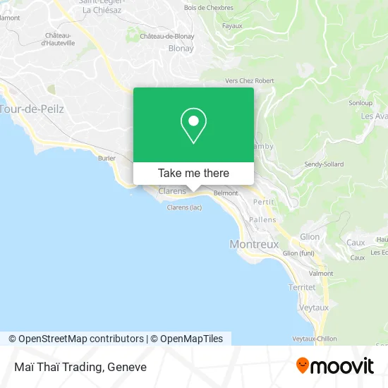 Maï Thaï Trading map