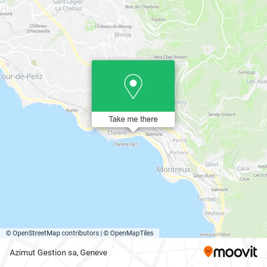 Azimut Gestion sa map