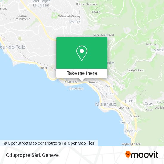 Cdupropre Sàrl map