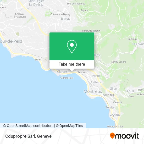 Cdupropre Sàrl map
