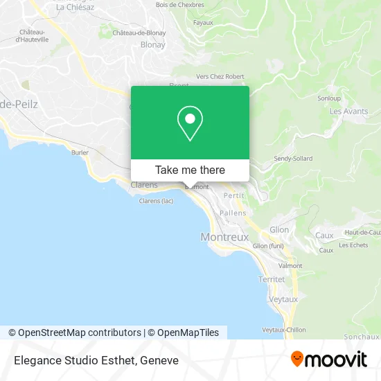 Elegance Studio Esthet map