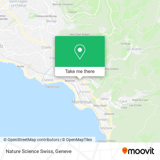 Nature Science Swiss map