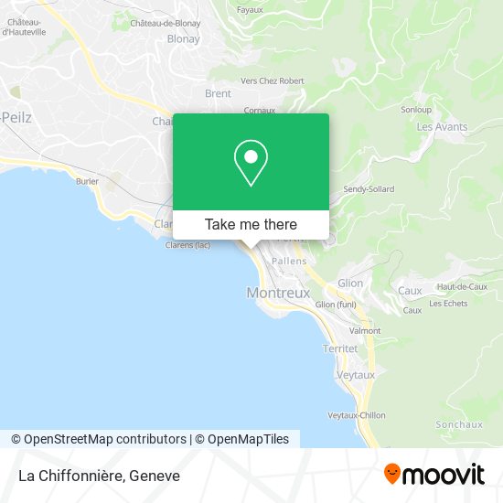 La Chiffonnière map