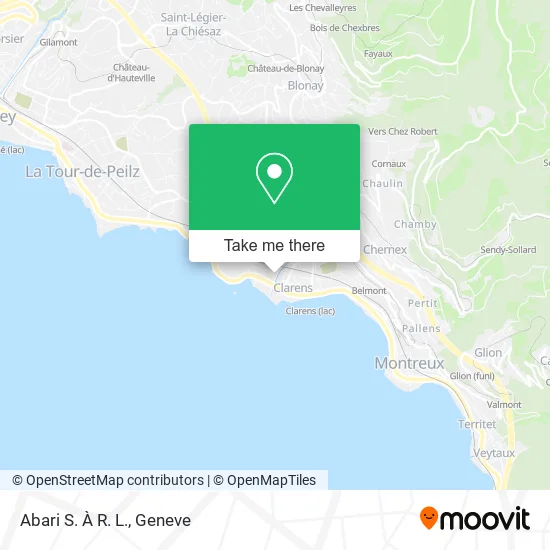 Abari S. À R. L. map