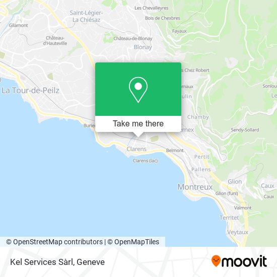 Kel Services Sàrl map