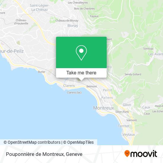 Pouponnière de Montreux map