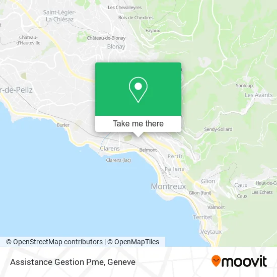 Assistance Gestion Pme map