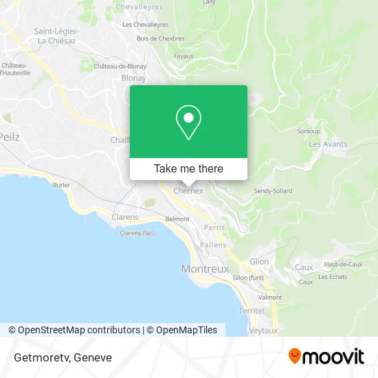 Getmoretv map